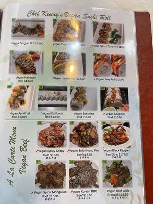   at Chef Kenny's Asian Vegan Cuisine in Houston