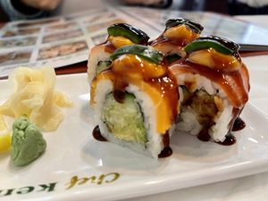 Sexy roll  at Chef Kenny's Asian Vegan Cuisine in Houston