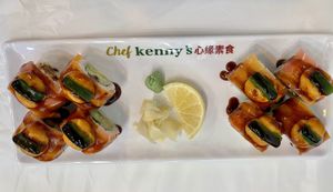 Sexy roll  at Chef Kenny's Asian Vegan Cuisine in Houston