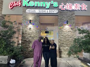 Happy birthday 🎂  at Chef Kenny's Asian Vegan Cuisine in Houston