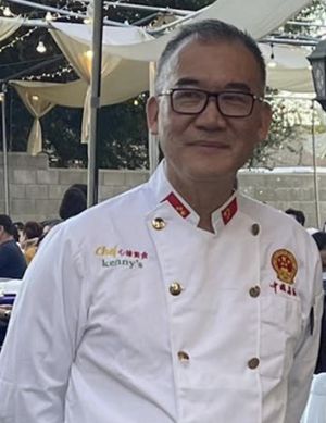 Chef Kenny   at Chef Kenny's Asian Vegan Cuisine in Houston