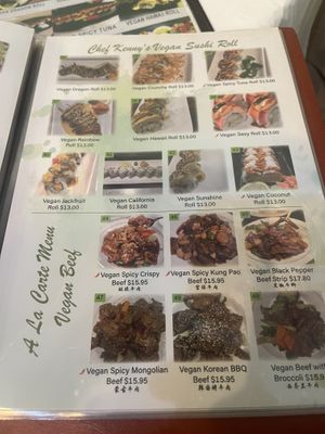   at Chef Kenny's Asian Vegan Cuisine in Houston