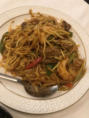 Pad Thai. Flavor on the sweet side at Chef Kenny's Asian Vegan Cuisine in Houston