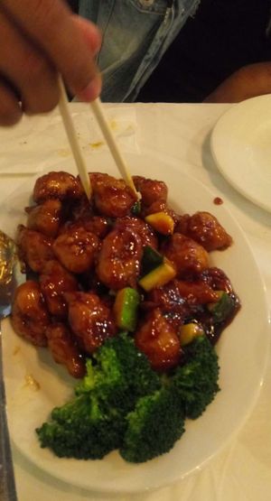 General Tso Chicken at Chef Kenny's Asian Vegan Cuisine in Houston