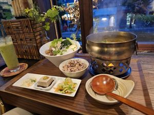 Curry hotpot at Cafe Ren - Sakyo in Kyoto