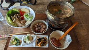 Miso Hotpot at Cafe Ren - Sakyo in Kyoto