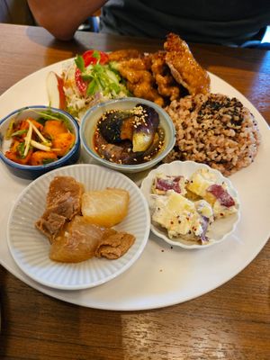 Lunch set at Cafe Ren - Sakyo in Kyoto