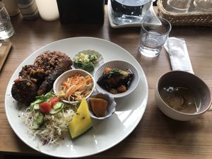 Daily meal  at Cafe Ren - Sakyo in Kyoto