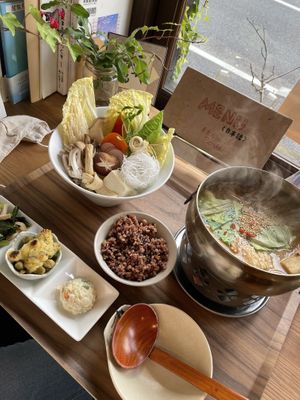 Hot pot   at Cafe Ren - Sakyo in Kyoto