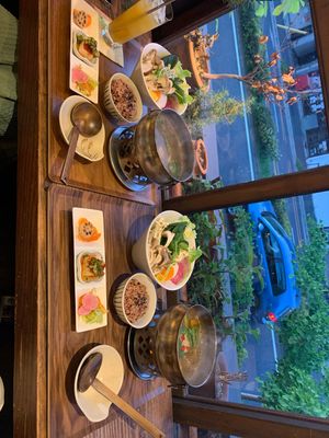 Hot pot   at Cafe Ren - Sakyo in Kyoto