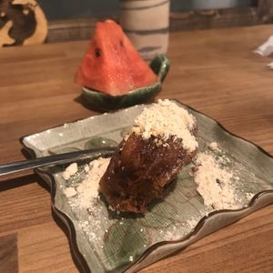 dessert at Cafe Ren - Sakyo in Kyoto