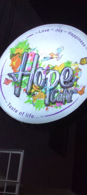  at Hope Cafe in Pondicherry