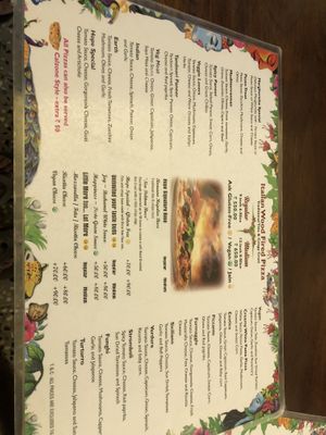 Menu  at Hope Cafe in Pondicherry