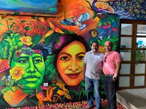 Happy Customer  at Hope Cafe in Pondicherry