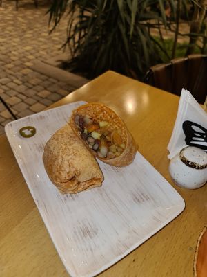 Vegan 🌯 at Los Pueblos in Yerevan