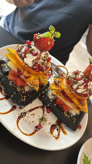 Waffles   at Bibhitaki in Palolem