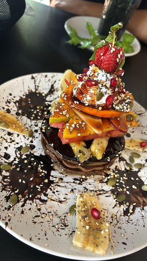 Ragi pancakes   at Bibhitaki in Palolem