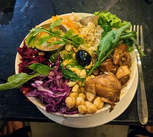 Buddha bowl at Bibhitaki in Palolem