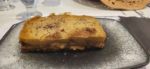 Vegan Moussaka at Tis Mammis Sou in Rhodes