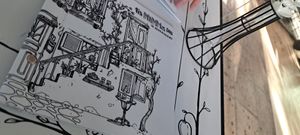 Menu cover at Tis Mammis Sou in Rhodes