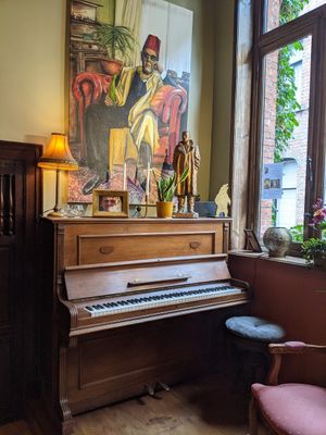 inside at Atelier Flori in Bruges