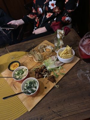 Bordje van de chef at Atelier Flori in Bruges