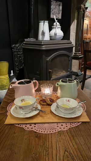 High tea  at Atelier Flori in Bruges