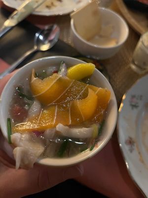 Vegan Cevice  at Atelier Flori in Bruges