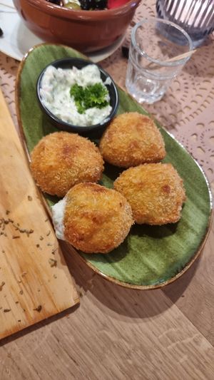 Arancini at Atelier Flori in Bruges