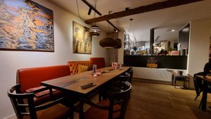 Interior at Atelier Flori in Bruges