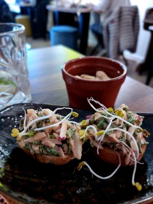 Entree at Atelier Flori in Bruges