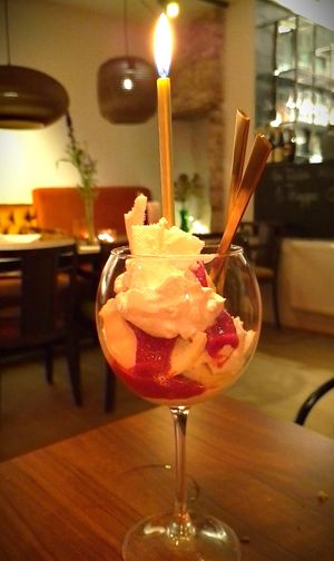 Eton Mess at Atelier Flori in Bruges
