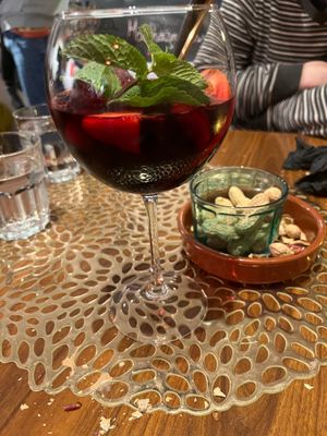 Huisgemaakte mocktail  at Atelier Flori in Bruges