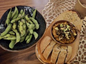 Appetizers at Atelier Flori in Bruges