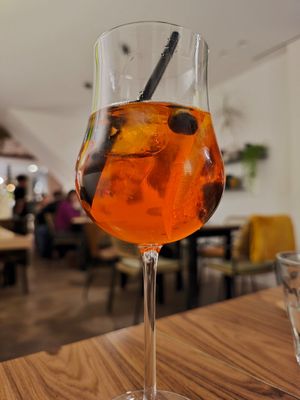 Mocktail at Atelier Flori in Bruges