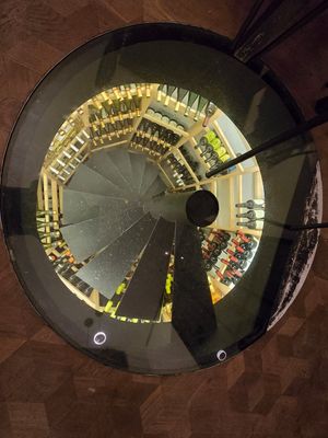 Wine cellar at Atelier Flori in Bruges