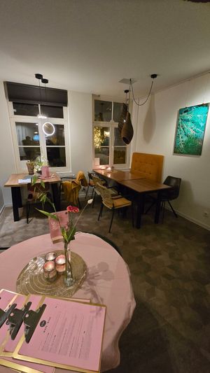 Interior at Atelier Flori in Bruges