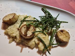 Appetizer at Atelier Flori in Bruges