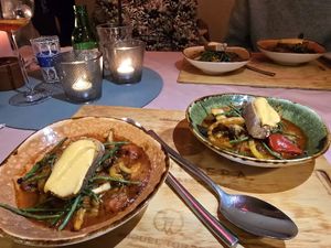 Starters at Atelier Flori in Bruges