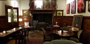 Cosy seating areas at Atelier Flori in Bruges