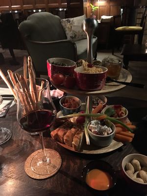 Vegan finger food platter  at Atelier Flori in Bruges