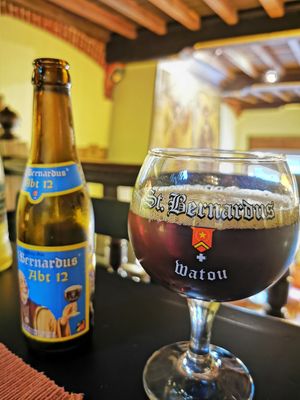 Really good beer. at Atelier Flori in Bruges