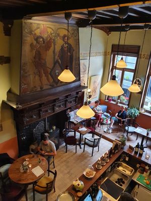 the front area at Atelier Flori in Bruges