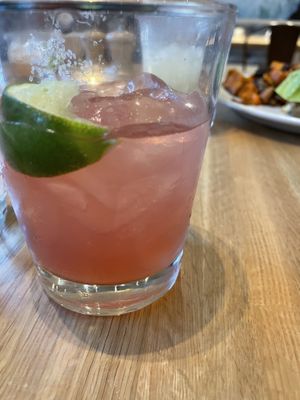 Passion fruit margarita   at True Food Kitchen in New Orleans