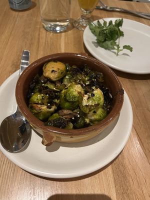 Brussel sprout appetizer  at True Food Kitchen in New Orleans