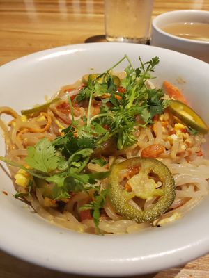 Peanut noodles at True Food Kitchen in New Orleans