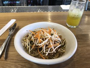Korean Noodle Bowl with tempeh at True Food Kitchen in New Orleans