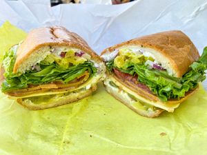 Italian Sub at DC Vegetarian in Portland