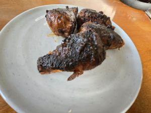 I said my drumsticks were burnt and they said if you have a problem with our food don't come back at DC Vegetarian in Portland