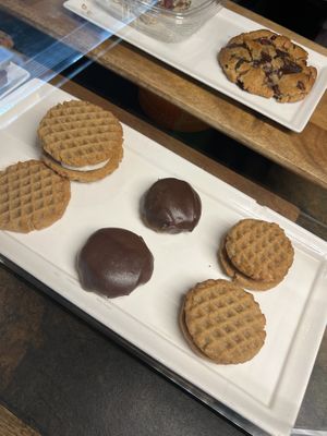 Cici cookies = chi-chi (chickpea flour)  at Askatu in Seattle